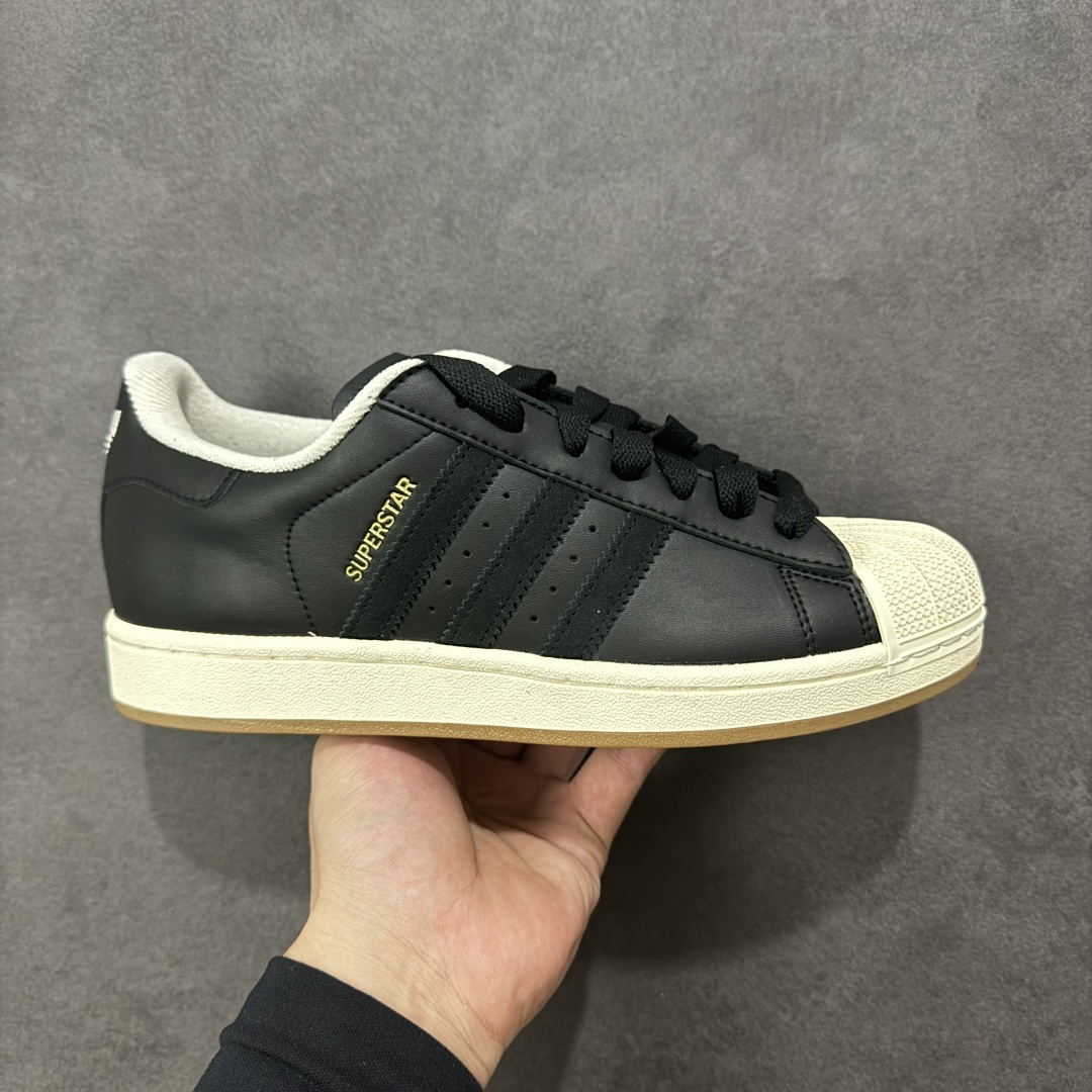 【纯原】Adidas Originals Superstar II全新配色贝壳头休闲板鞋 独家控货 平台