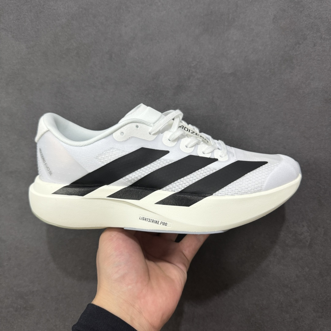 【纯原福利】Adidas Adizero Evo SL 系列 清仓特价 ⚠️平台订单 精准库存 ⚠️做工版型清洁度完美(含碳板) 鞋底超软弹 跑步休闲健身必备 SIZE :36-45-选品中心