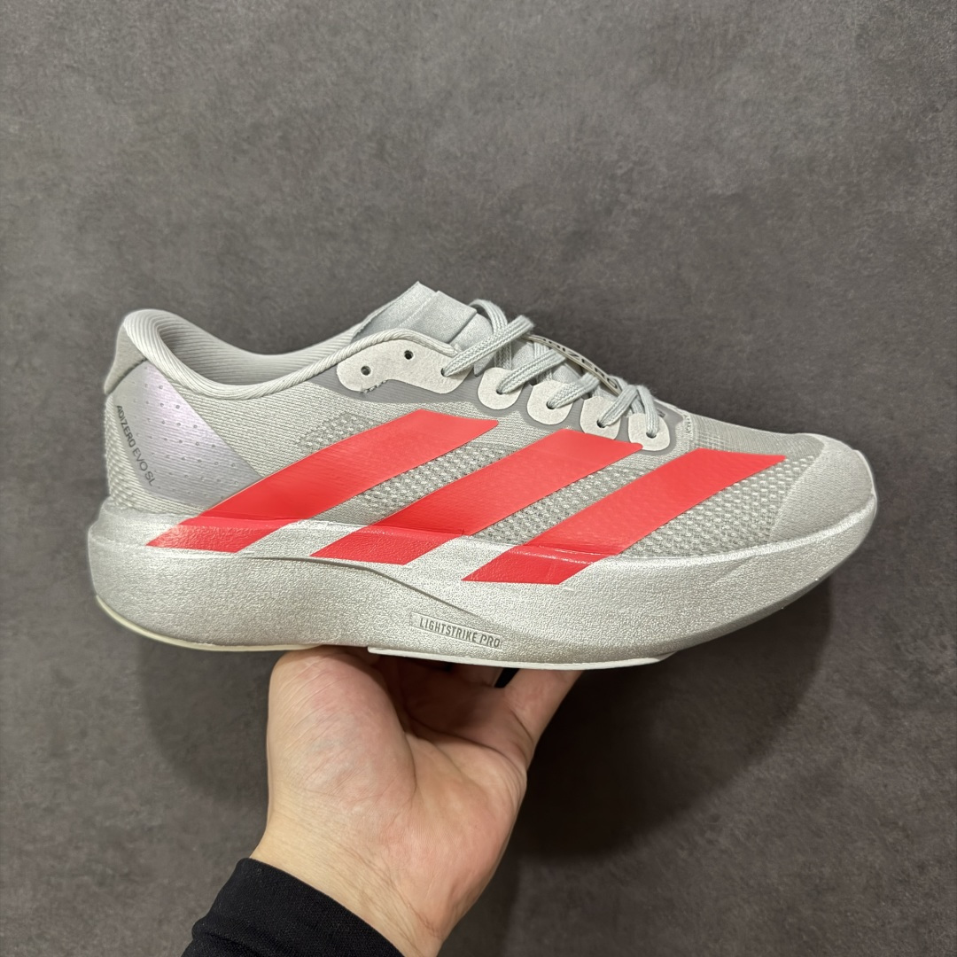 【纯原福利】Adidas Adizero Evo SL 系列 清仓特价 ⚠️平台订单 精准库存 ⚠️做工版型清洁度完美(含碳板) 鞋底超软弹 跑步休闲健身必备 SIZE :36-45-选品中心