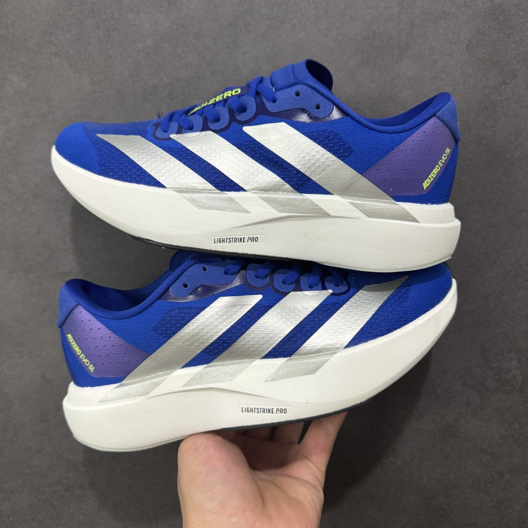 【纯原福利】Adidas Adizero Evo SL 系列 清仓特价 ⚠️平台订单 精准库存 ⚠️做工版型清洁度完美(含碳板) 鞋底超软弹 跑步休闲健身必备 SIZE :36-45-选品中心