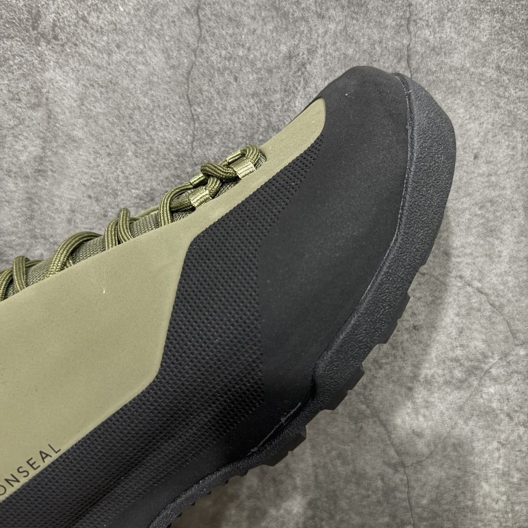 【纯原】Arcteryx始祖鸟 Konseal Shoe 舒适 防滑耐磨透气支撑抓地 登山鞋 沙色 黑绿