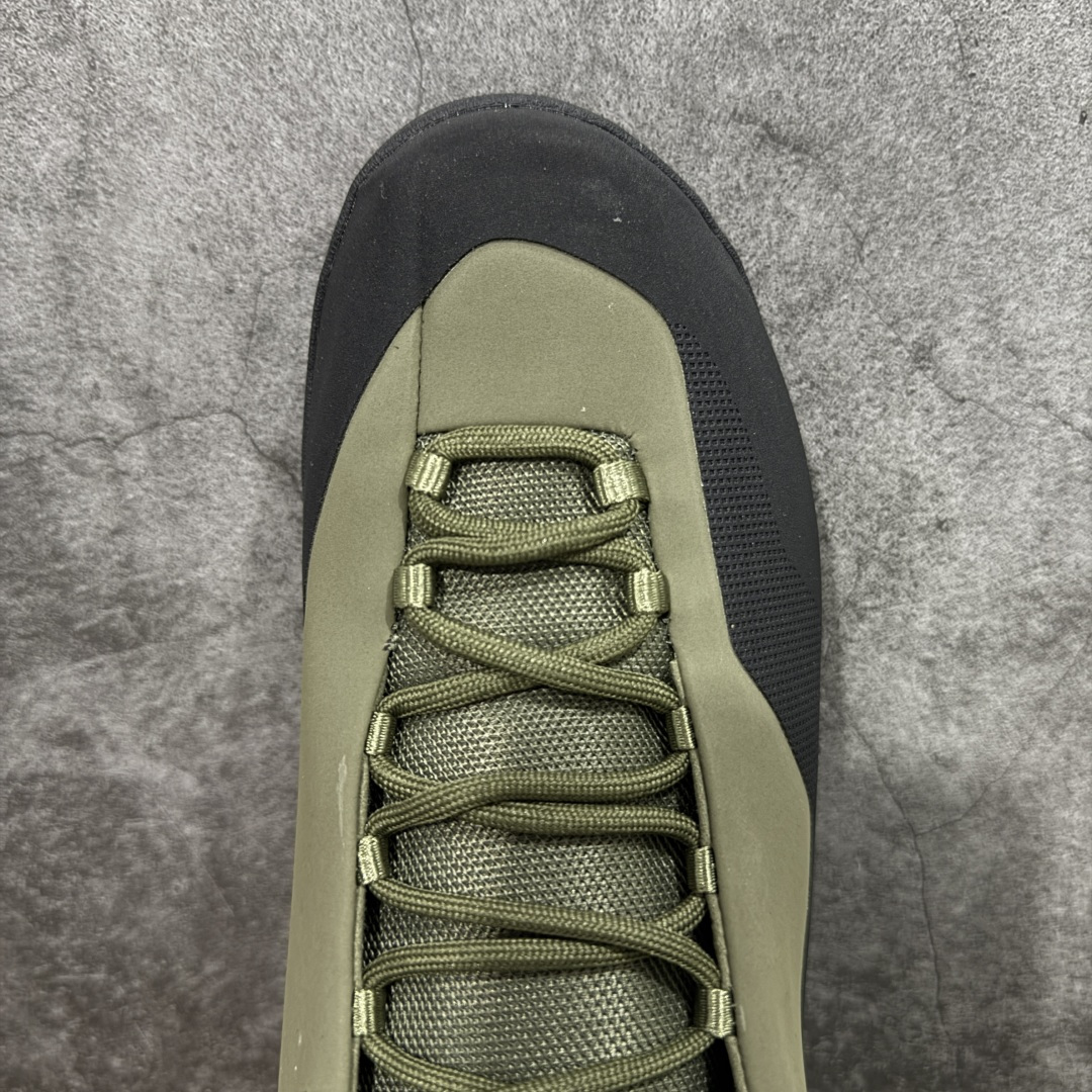 【纯原】Arcteryx始祖鸟 Konseal Shoe 舒适 防滑耐磨透气支撑抓地 登山鞋 沙色 黑绿