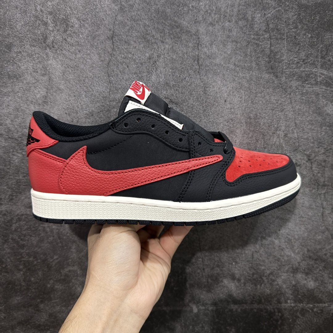 【纯原】Travis Scott x Air Jordan AJ1 Low OG SP TS联名倒钩低帮
