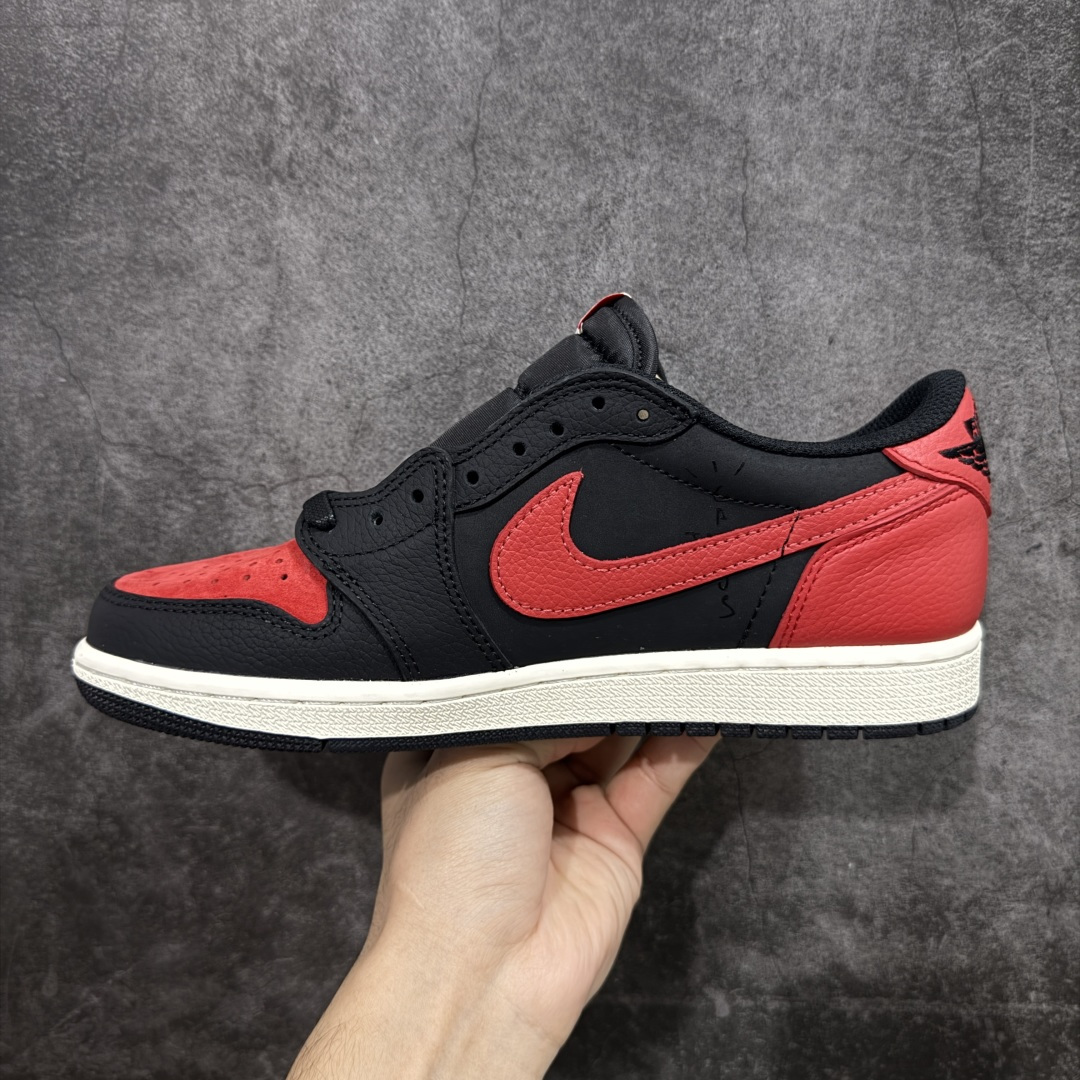 【纯原】Travis Scott x Air Jordan AJ1 Low OG SP TS联名倒钩低帮