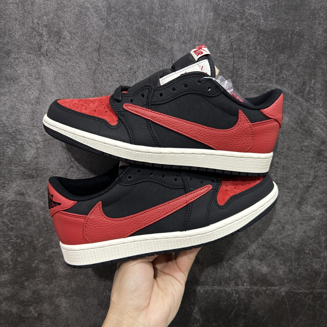 【纯原】Travis Scott x Air Jordan AJ1 Low OG SP TS联名倒钩低帮
