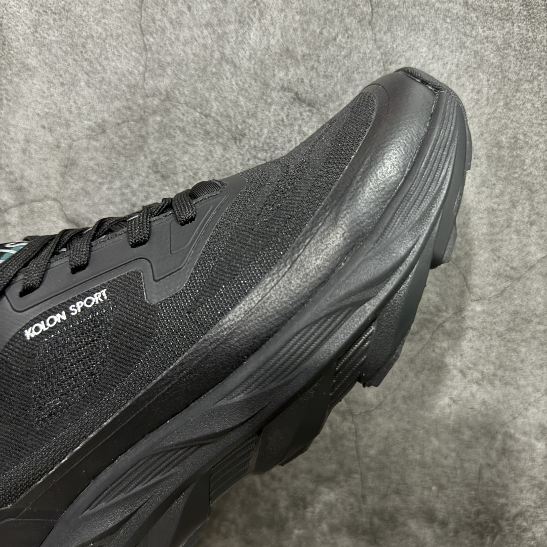 【纯原】 Kolon Sport 可隆 户外功能鞋系列黑色 抓地V底巴斯夫轻盈KRUST越野跑鞋市售唯一