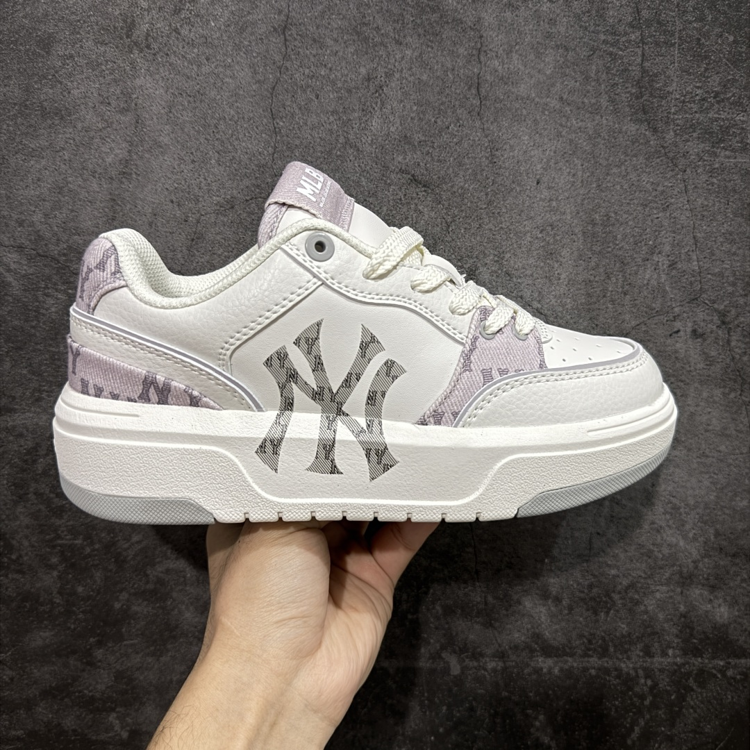 【纯原】韩国洋基队NY大标潮流老爹鞋MLB小白鞋市面上唯一顶级纯原版本 原材料打造 原楦原档案数据开发版