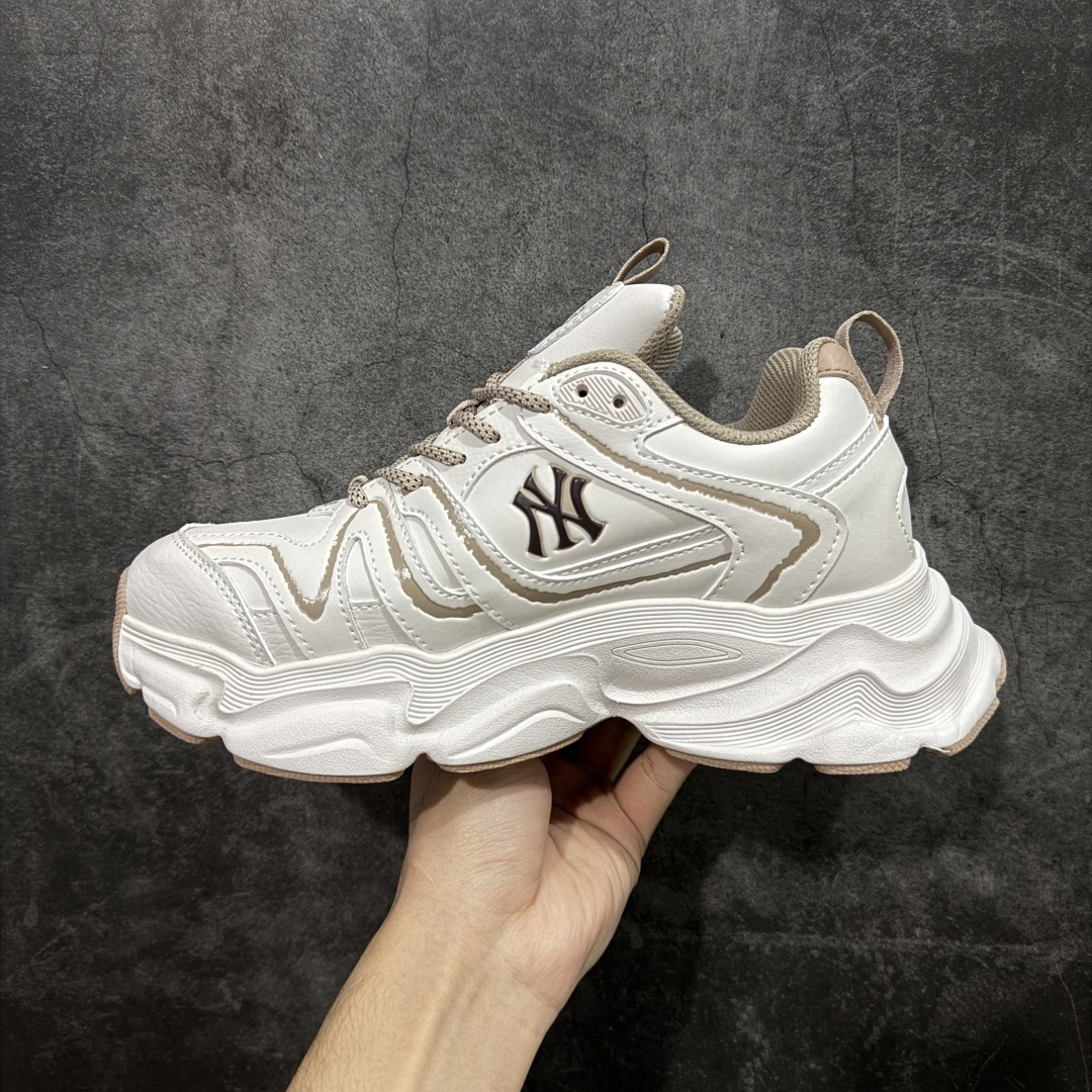 【纯原】MLB Winner Chunky 25新款 NY百搭舒适休闲潮流运动厚底增高 防滑耐磨 低帮 