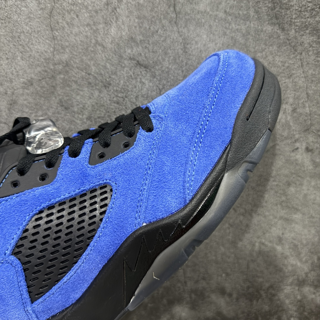 【纯原】Air Jordan AJ5 反转黑蓝 DD0587-400外贸大厂出品 头层麂皮原材料打造主供