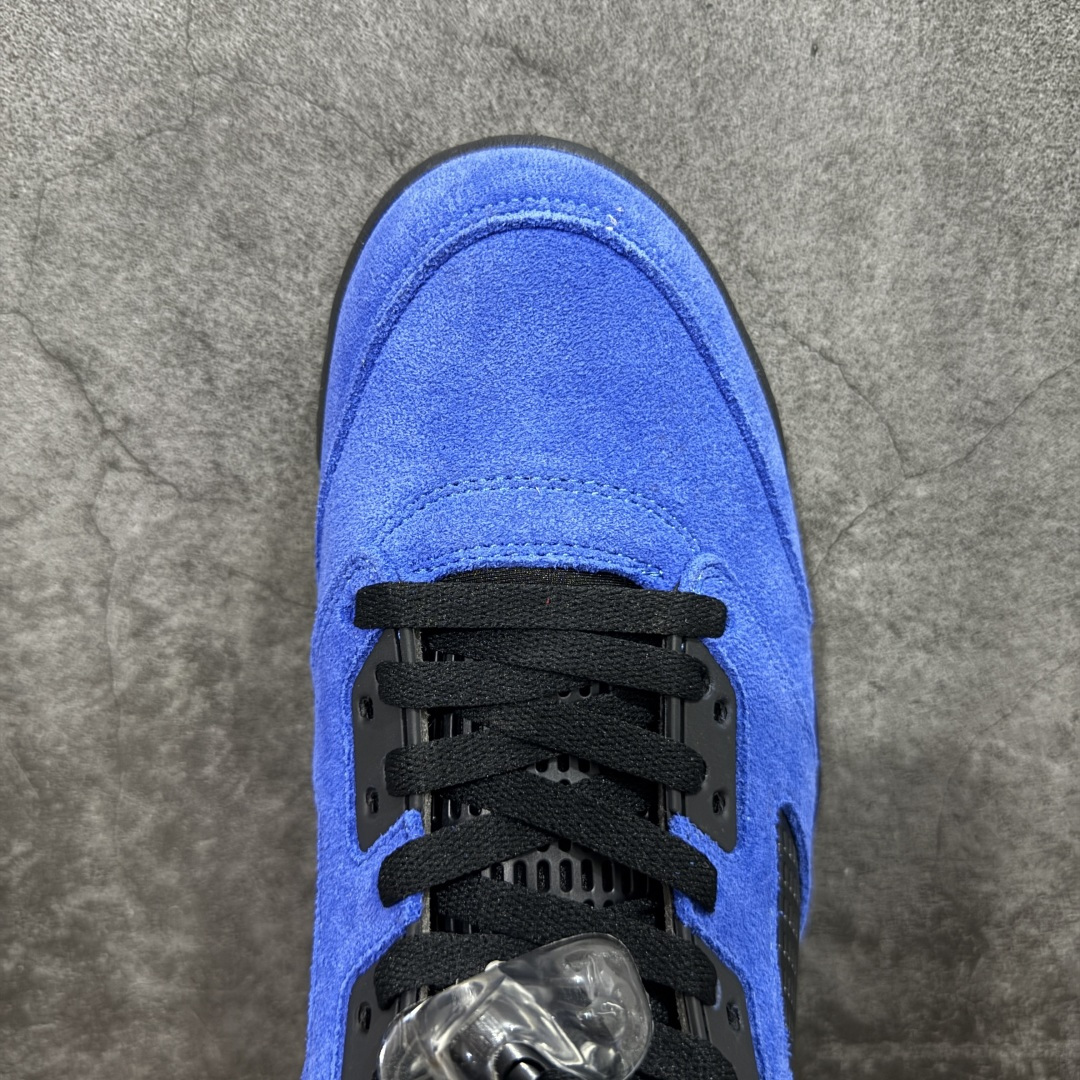 【纯原】Air Jordan AJ5 反转黑蓝 DD0587-400外贸大厂出品 头层麂皮原材料打造主供