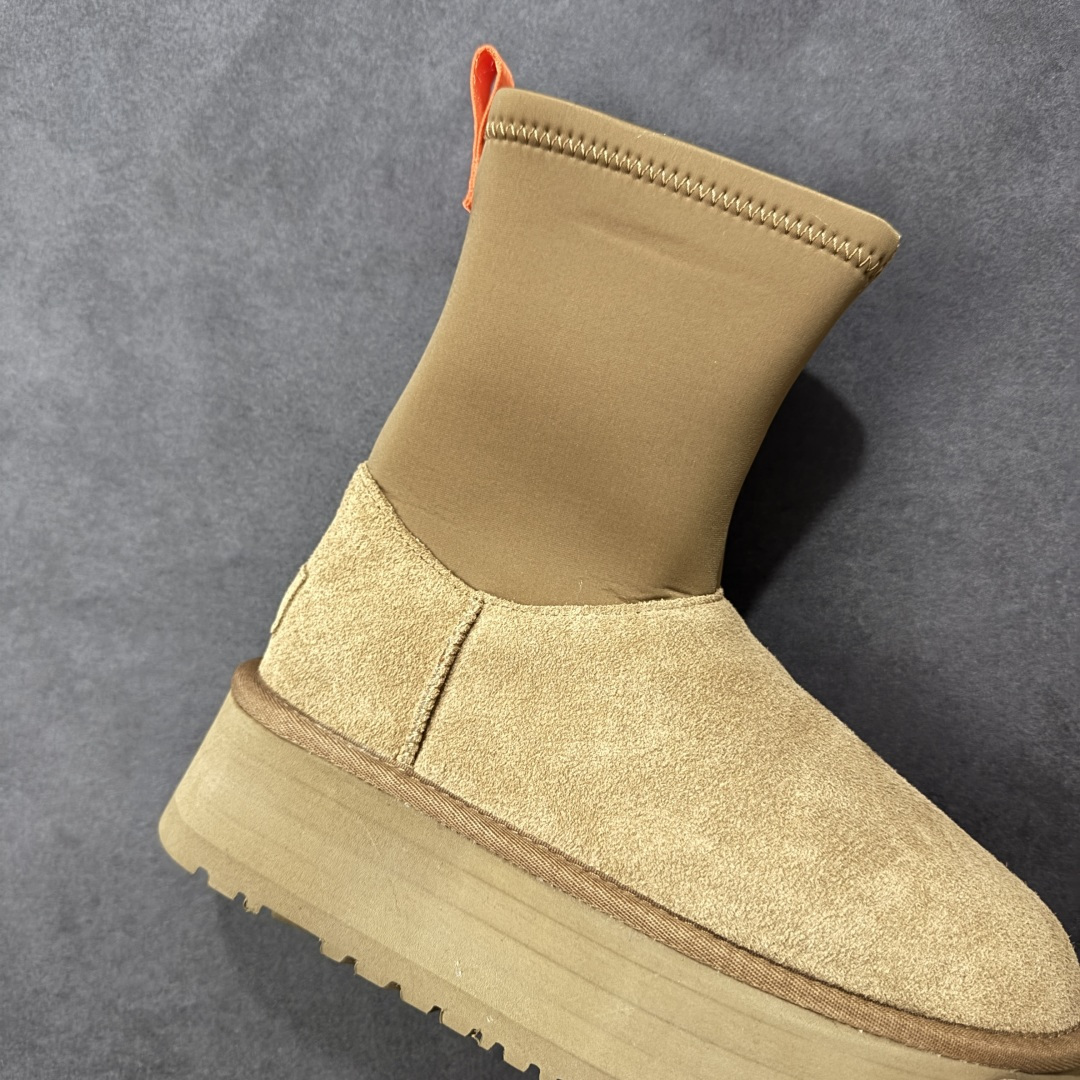 图片[6]-【X1版本】UGG 铅笔靴长筒 5cm厚底 长筒 小红书爆款 广州外贸大厂生产 鞋头到鞋垫真羊皮毛一体 独立外盒包装 芯片 带防水工艺 区别市面任何版本 5cm厚底 独立原版开发大底 羊绒鞋垫 冬季保暖外出 家居都是很适合的选择 进年uug推出款式系列 局部偏向年轻消费者喜好 也走到时尚潮流穿搭的前沿 鞋身材质 防泼水涂层翻毛皮鞋面 17毫米UGGPURE™植入式羊毛内底 轻便防滑舒适橡胶外底 带有品牌LOGO商标 带全套包装 货号：W/1144031 尺码： 35 36 37 38 39 40 编码：HHB280290-选品中心