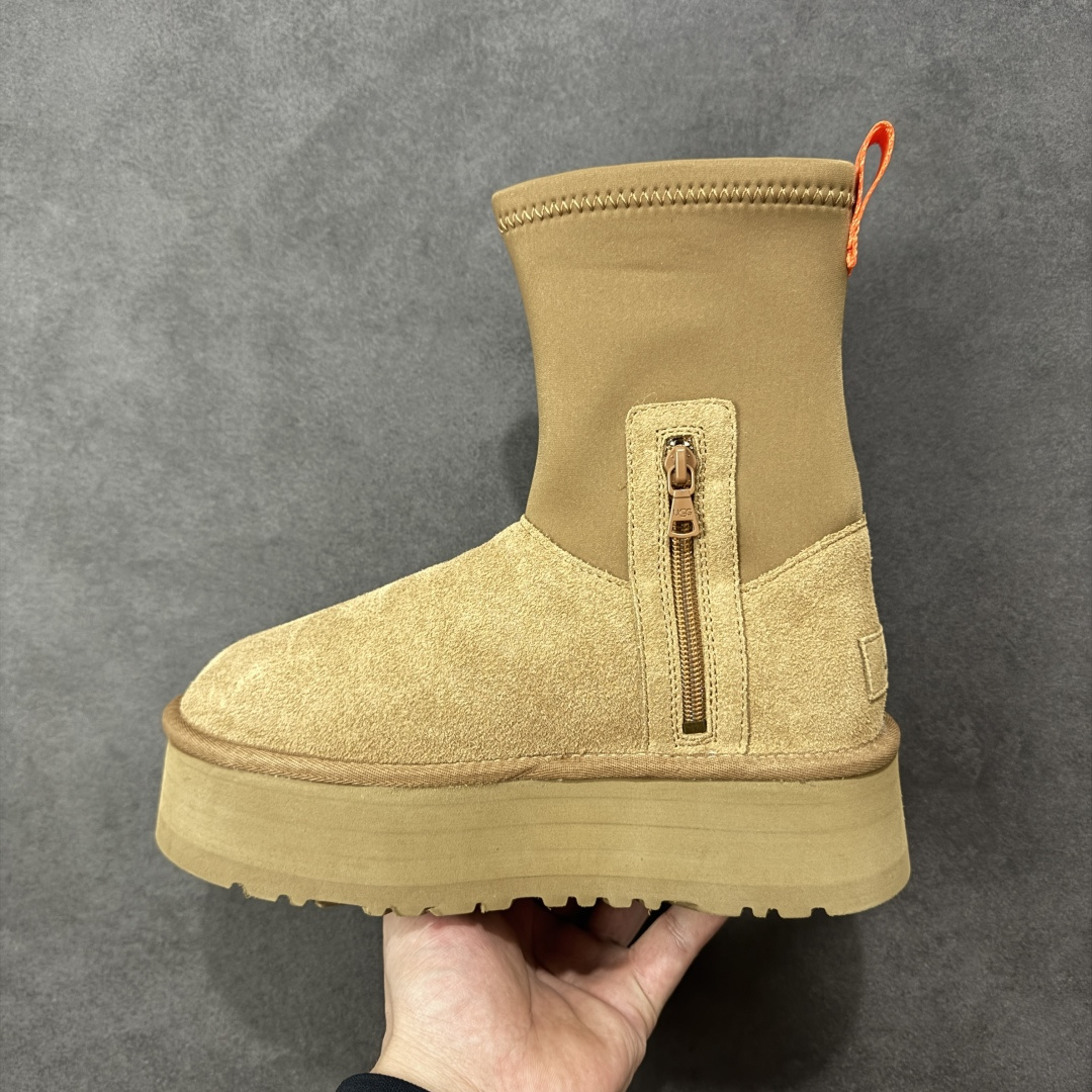 图片[2]-【X1版本】UGG 铅笔靴长筒 5cm厚底 长筒 小红书爆款 广州外贸大厂生产 鞋头到鞋垫真羊皮毛一体 独立外盒包装 芯片 带防水工艺 区别市面任何版本 5cm厚底 独立原版开发大底 羊绒鞋垫 冬季保暖外出 家居都是很适合的选择 进年uug推出款式系列 局部偏向年轻消费者喜好 也走到时尚潮流穿搭的前沿 鞋身材质 防泼水涂层翻毛皮鞋面 17毫米UGGPURE™植入式羊毛内底 轻便防滑舒适橡胶外底 带有品牌LOGO商标 带全套包装 货号：W/1144031 尺码： 35 36 37 38 39 40 编码：HHB280290-选品中心