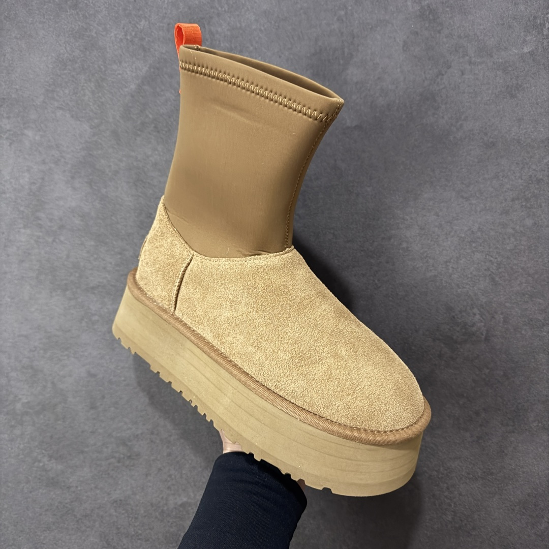 图片[3]-【X1版本】UGG 铅笔靴长筒 5cm厚底 长筒 小红书爆款 广州外贸大厂生产 鞋头到鞋垫真羊皮毛一体 独立外盒包装 芯片 带防水工艺 区别市面任何版本 5cm厚底 独立原版开发大底 羊绒鞋垫 冬季保暖外出 家居都是很适合的选择 进年uug推出款式系列 局部偏向年轻消费者喜好 也走到时尚潮流穿搭的前沿 鞋身材质 防泼水涂层翻毛皮鞋面 17毫米UGGPURE™植入式羊毛内底 轻便防滑舒适橡胶外底 带有品牌LOGO商标 带全套包装 货号：W/1144031 尺码： 35 36 37 38 39 40 编码：HHB280290-选品中心