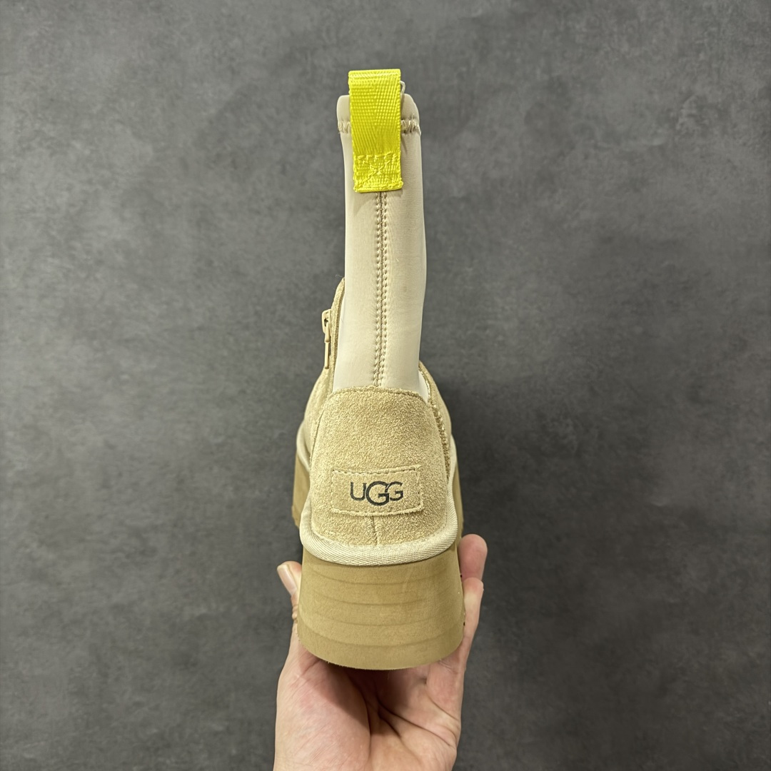 图片[4]-【X1版本】UGG 铅笔靴长筒 5cm厚底 长筒 小红书爆款 广州外贸大厂生产 鞋头到鞋垫真羊皮毛一体 独立外盒包装 芯片 带防水工艺 区别市面任何版本 5cm厚底 独立原版开发大底 羊绒鞋垫 冬季保暖外出 家居都是很适合的选择 进年uug推出款式系列 局部偏向年轻消费者喜好 也走到时尚潮流穿搭的前沿 鞋身材质 防泼水涂层翻毛皮鞋面 17毫米UGGPURE™植入式羊毛内底 轻便防滑舒适橡胶外底 带有品牌LOGO商标 带全套包装 货号：W/1144031 尺码： 35 36 37 38 39 40 编码：HHB280290-选品中心