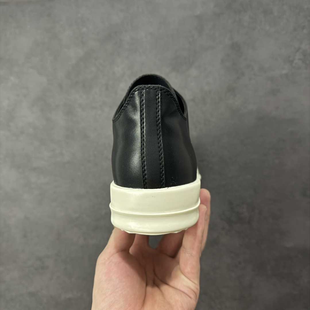 图片[4]-【广东高品质版】瑞克 欧文斯Rick owens 主线 经典西瓜头 RO低帮 广东大厂出品 全头层皮料 原版开发 版型不错 配件齐全 性价比十足 尺码：35 36 37 38 39 40 41 42 43 44 45 45-选品中心