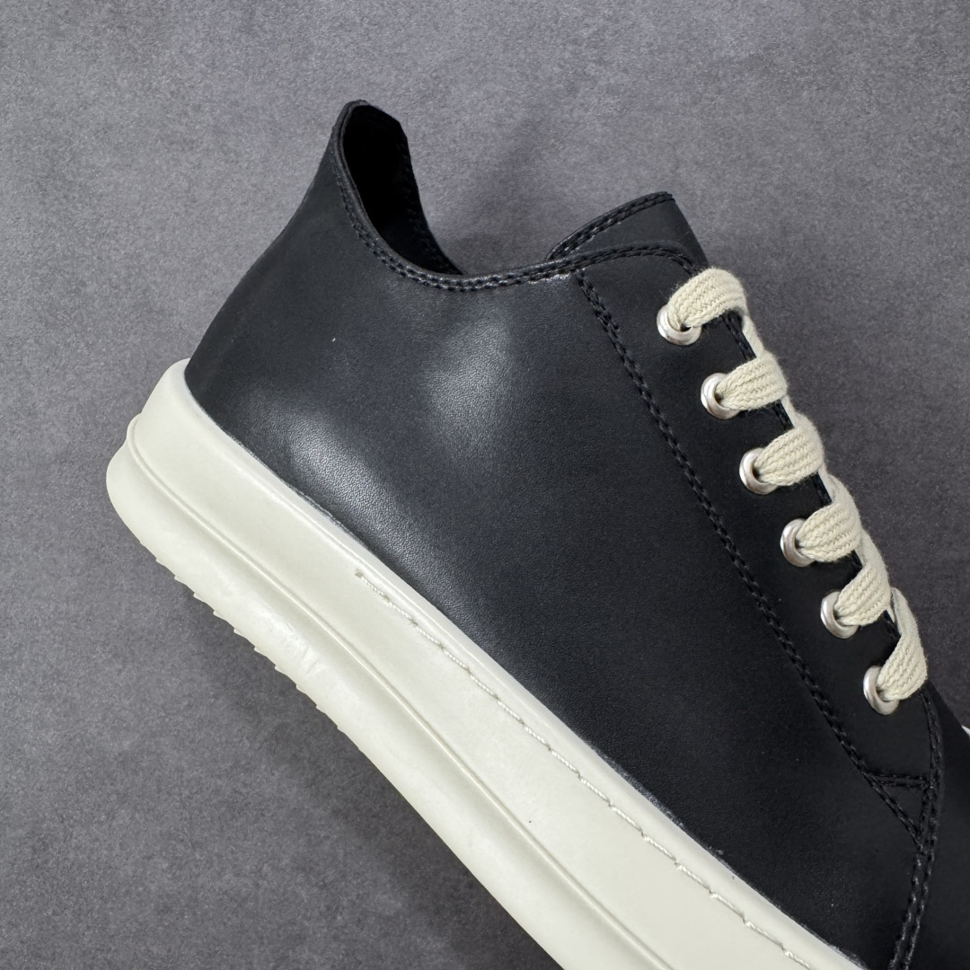 图片[6]-【广东高品质版】瑞克 欧文斯Rick owens 主线 经典西瓜头 RO低帮 广东大厂出品 全头层皮料 原版开发 版型不错 配件齐全 性价比十足 尺码：35 36 37 38 39 40 41 42 43 44 45 45-选品中心