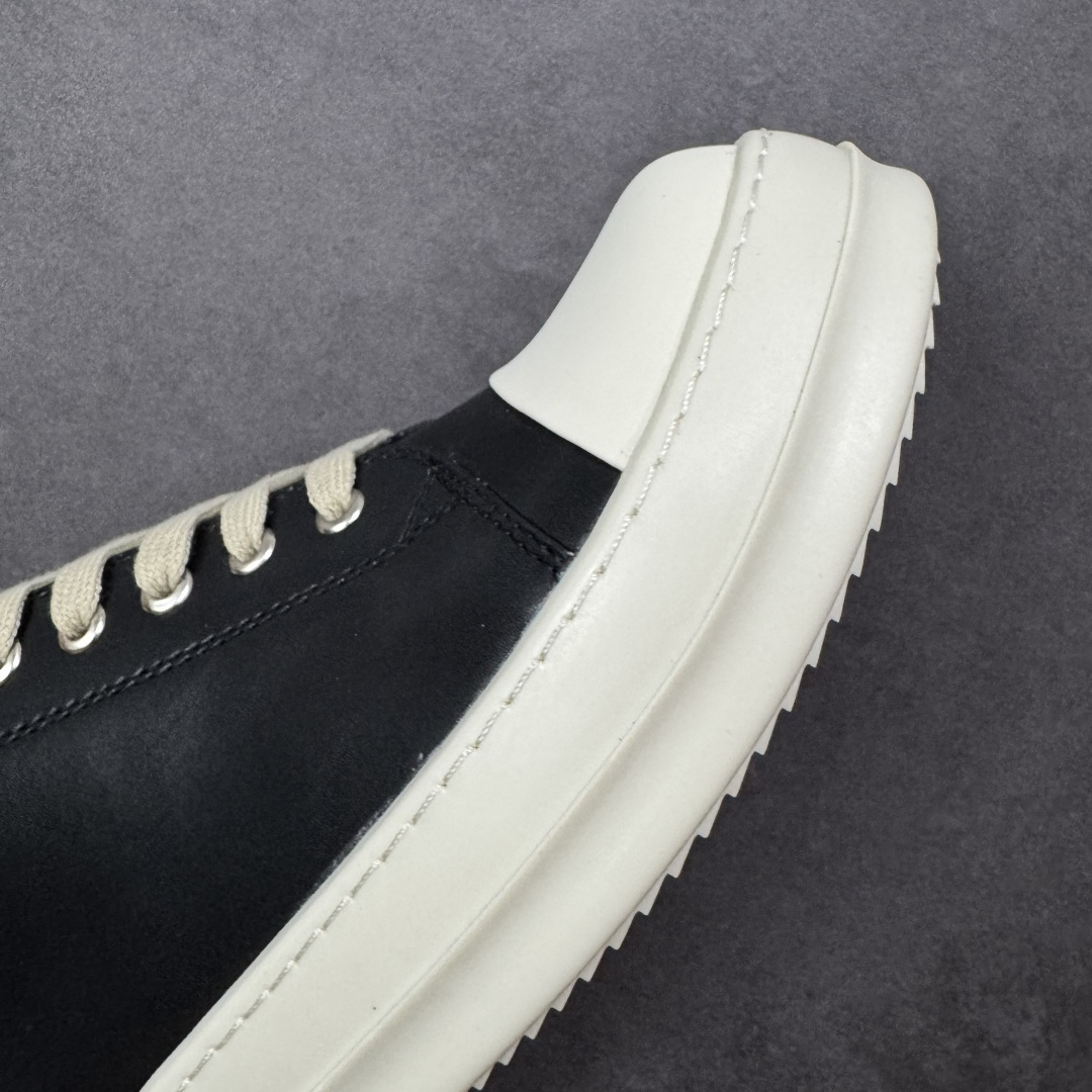 图片[5]-【广东高品质版】瑞克 欧文斯Rick owens 主线 经典西瓜头 RO低帮 广东大厂出品 全头层皮料 原版开发 版型不错 配件齐全 性价比十足 尺码：35 36 37 38 39 40 41 42 43 44 45 45-选品中心