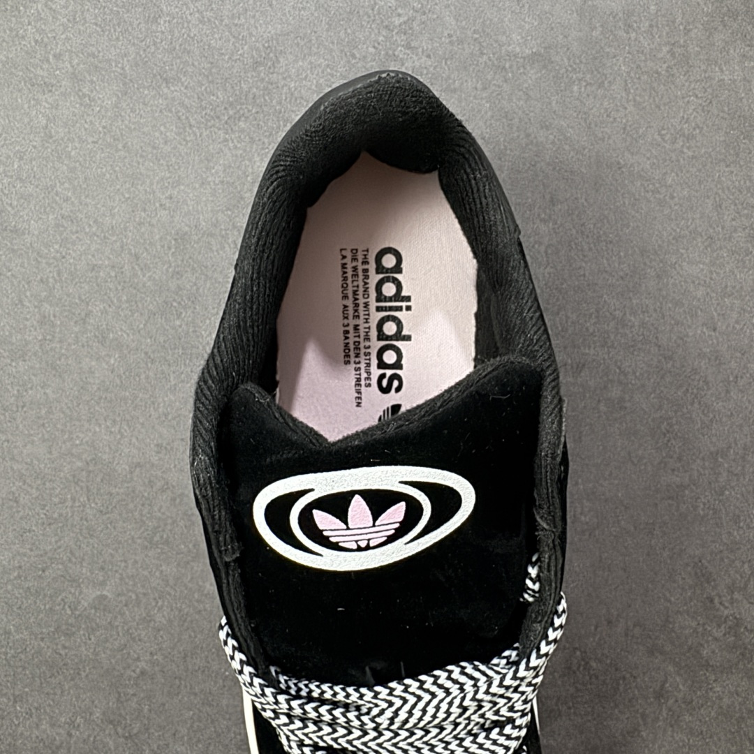 图片[7]-【福利版】Ad Originals Campus 00s 学院系列面包风复古休闲运动板鞋 #鞋款以经典复古鞋型 Campus 为蓝本打造全新面包鞋，鞋身采用绒面皮料搭配常规皮革，质感上还是延续了经典 Campus 的设计。鞋舌填充更加饱满，让鞋款整体看起来更加圆润，鞋舌还加入了与以往 Campus 不同的全新三叶草 Logo，令造型更具千禧气息。 货号：ID3171 尺码：36 36.5 37 38 38.5 39 40-选品中心