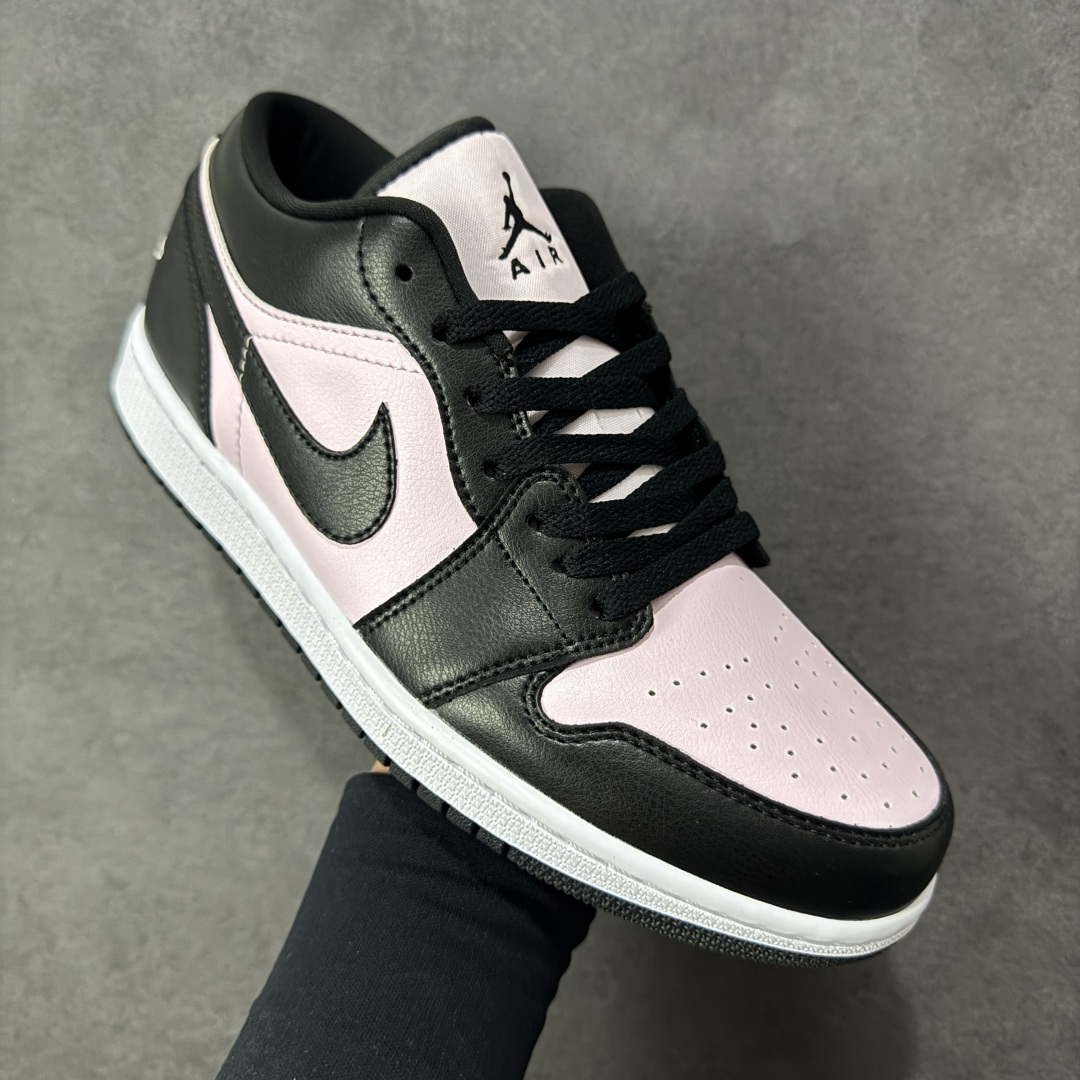 【纯原】Air Jordan AJ1 Low 低帮黑粉 IO3394-663全新流水线出品 市场第二梯队