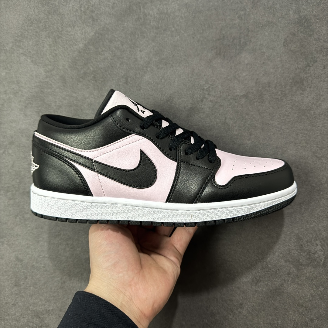 【纯原】Air Jordan AJ1 Low 低帮黑粉 IO3394-663全新流水线出品 市场第二梯队