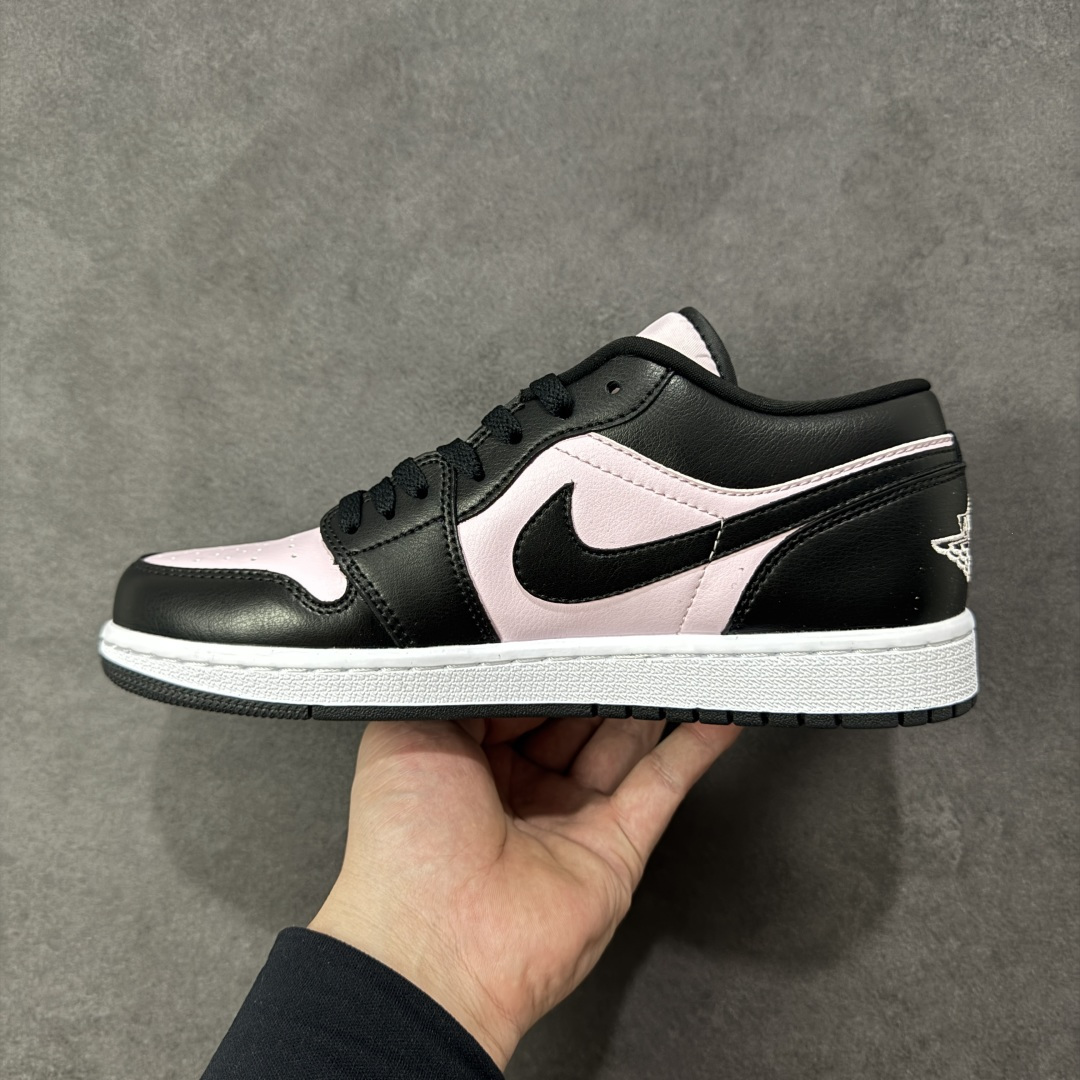 【纯原】Air Jordan AJ1 Low 低帮黑粉 IO3394-663全新流水线出品 市场第二梯队