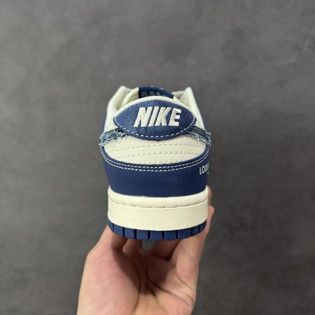 【纯原】NK SB Dunk Low LV联名 做旧牛仔勾 周年高端定制 低帮休闲板鞋#定制鞋盒 大厂纯