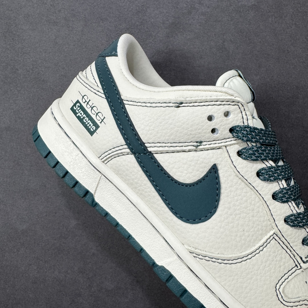 【纯原】Nike SB Dunk Low “Supreme联名 古驰联名——湖水蓝” 高端定制 低帮休闲