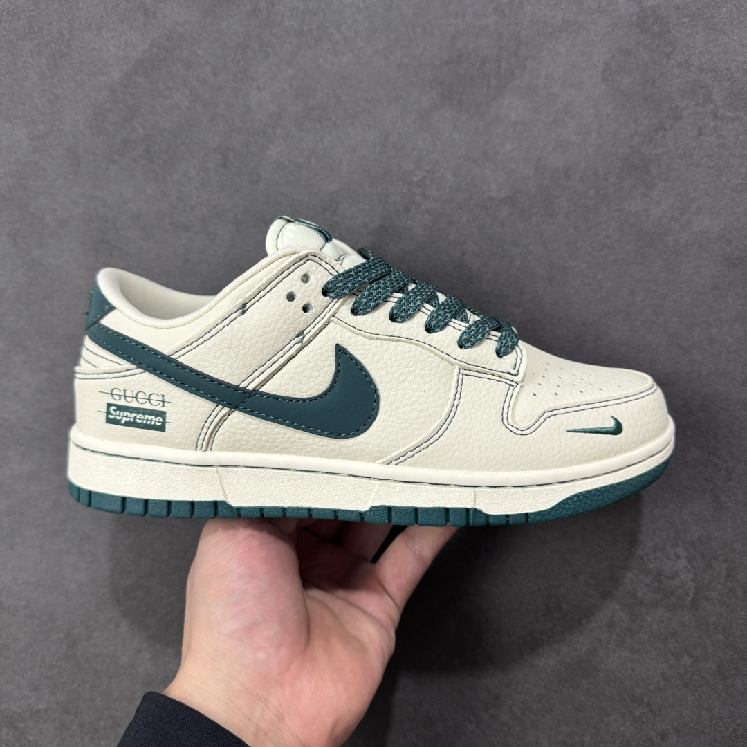 【纯原】Nike SB Dunk Low “Supreme联名 古驰联名——湖水蓝” 高端定制 低帮休闲