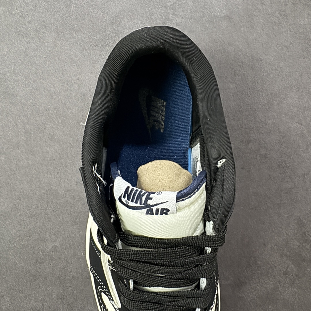 【纯原】Air Jordan 1 Low AJ1 乔1 斯图西联名 倒钩高端定制 低帮复古篮球鞋#定制鞋