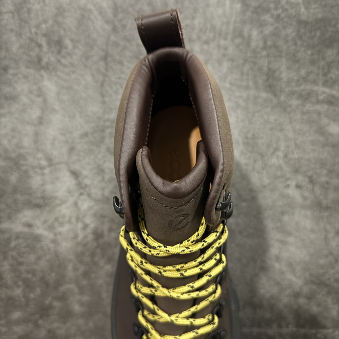 【纯原】ecco爱步 踪迹30 牛皮 时尚百搭 高帮 生活休闲鞋马丁靴 独家注塑工艺 渠道原单 实体代购