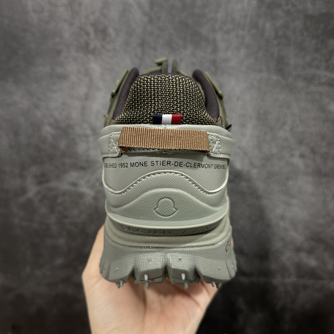 【纯原】Moncler 盟可睐/蒙口 Trailgrip GTX 抗撕裂材质山地户外鞋 鞋身采用Cord