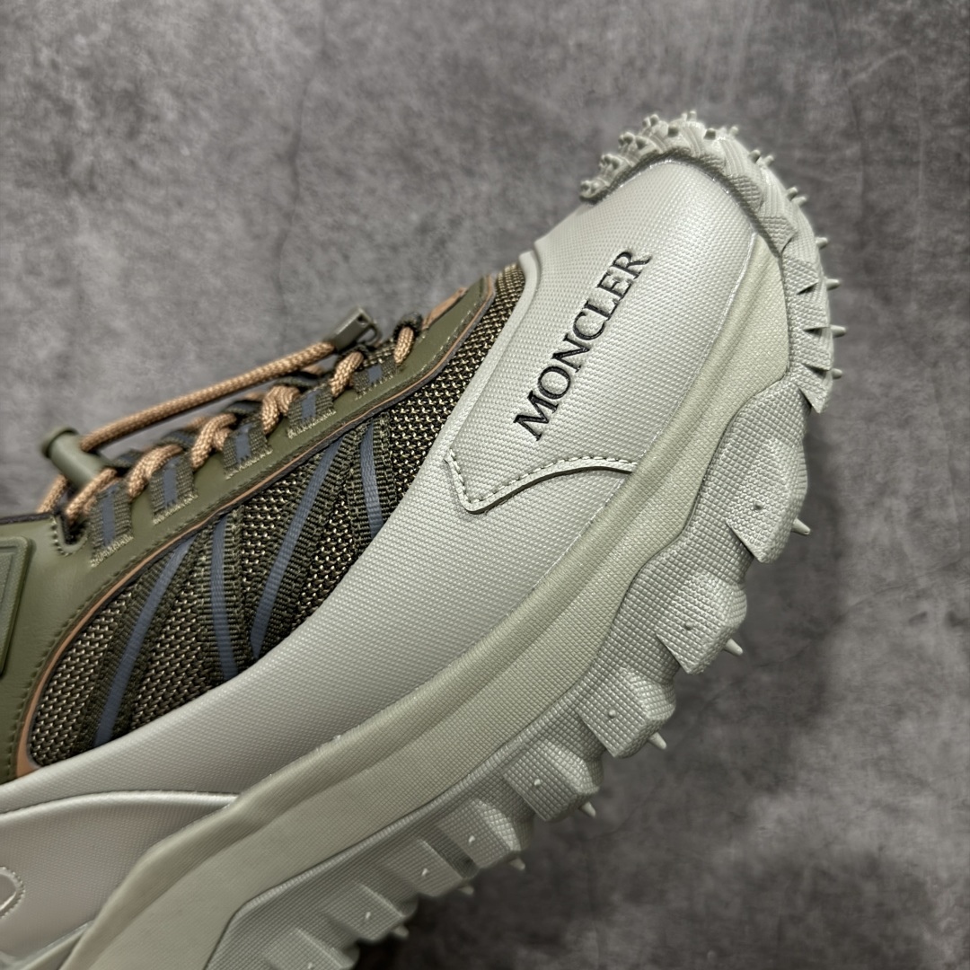 【纯原】Moncler 盟可睐/蒙口 Trailgrip GTX 抗撕裂材质山地户外鞋 鞋身采用Cord