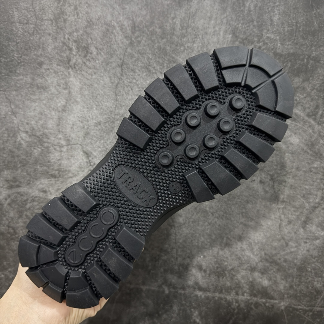 【纯原】ecco爱步 踪迹30 牛皮 时尚百搭 高帮 生活休闲鞋马丁靴 独家注塑工艺 渠道原单 实体代购