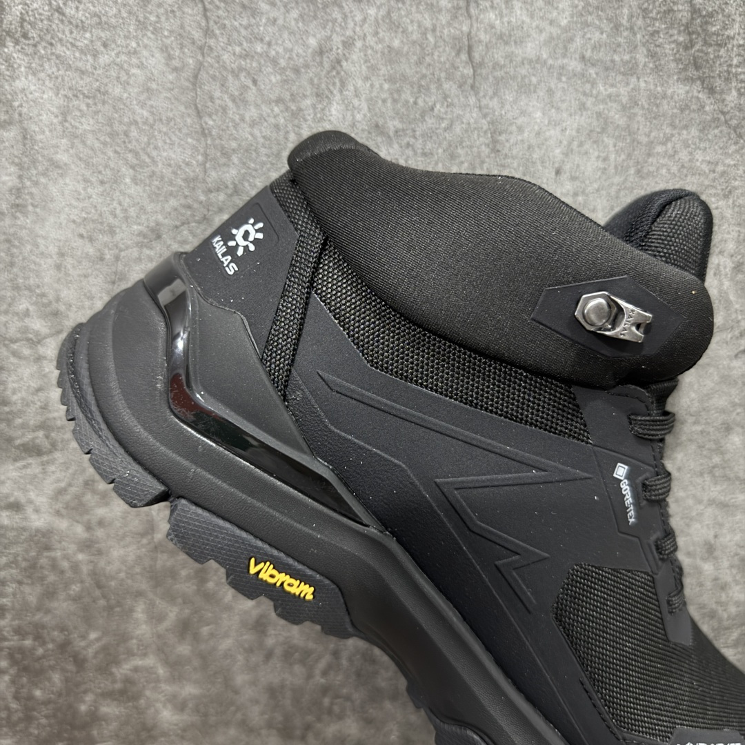 图片[7]-【纯原版】凯乐石KAILAS 界山 GTX MID 时尚舒适简约经典潮流 耐磨防水 高帮 徒步鞋 男款 KAILAS凯乐石品牌是全球三大全系攀登品牌之一，于2003年创立于中国广州，致力于为有攀登梦想的户外运动员及爱好者，研发制造功能性专业装备，满足他们在极限环境下安全舒适的需求，凯乐石专注于科技面料的开发及专业功能设计，产品线覆盖登山、攀岩、徒步、越野跑山、露营、旅行等多项户外运动，通过运动员的测试反馈，不断进化迭代，产品荣获国内外大奖71座，发明专利21个，更突破性的自主研发攀登器械，打造出中国的攀登硬实力 尺码：38 39 40 41 42 43 44 45-选品中心