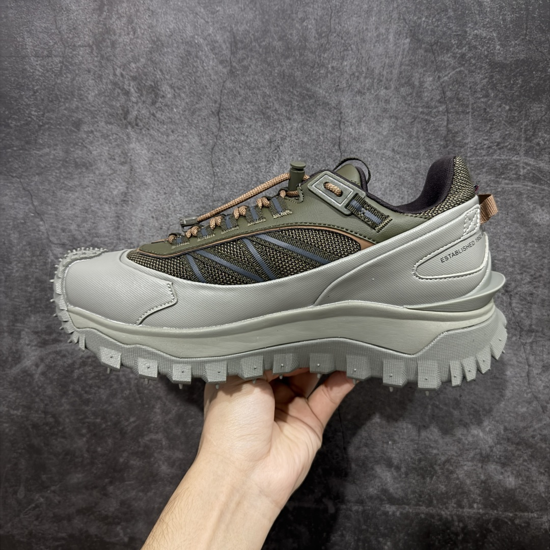 【纯原】Moncler 盟可睐/蒙口 Trailgrip GTX 抗撕裂材质山地户外鞋 鞋身采用Cord