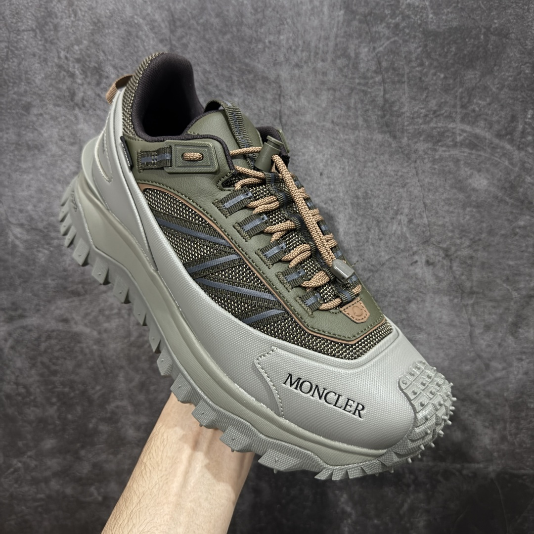 【纯原】Moncler 盟可睐/蒙口 Trailgrip GTX 抗撕裂材质山地户外鞋 鞋身采用Cord