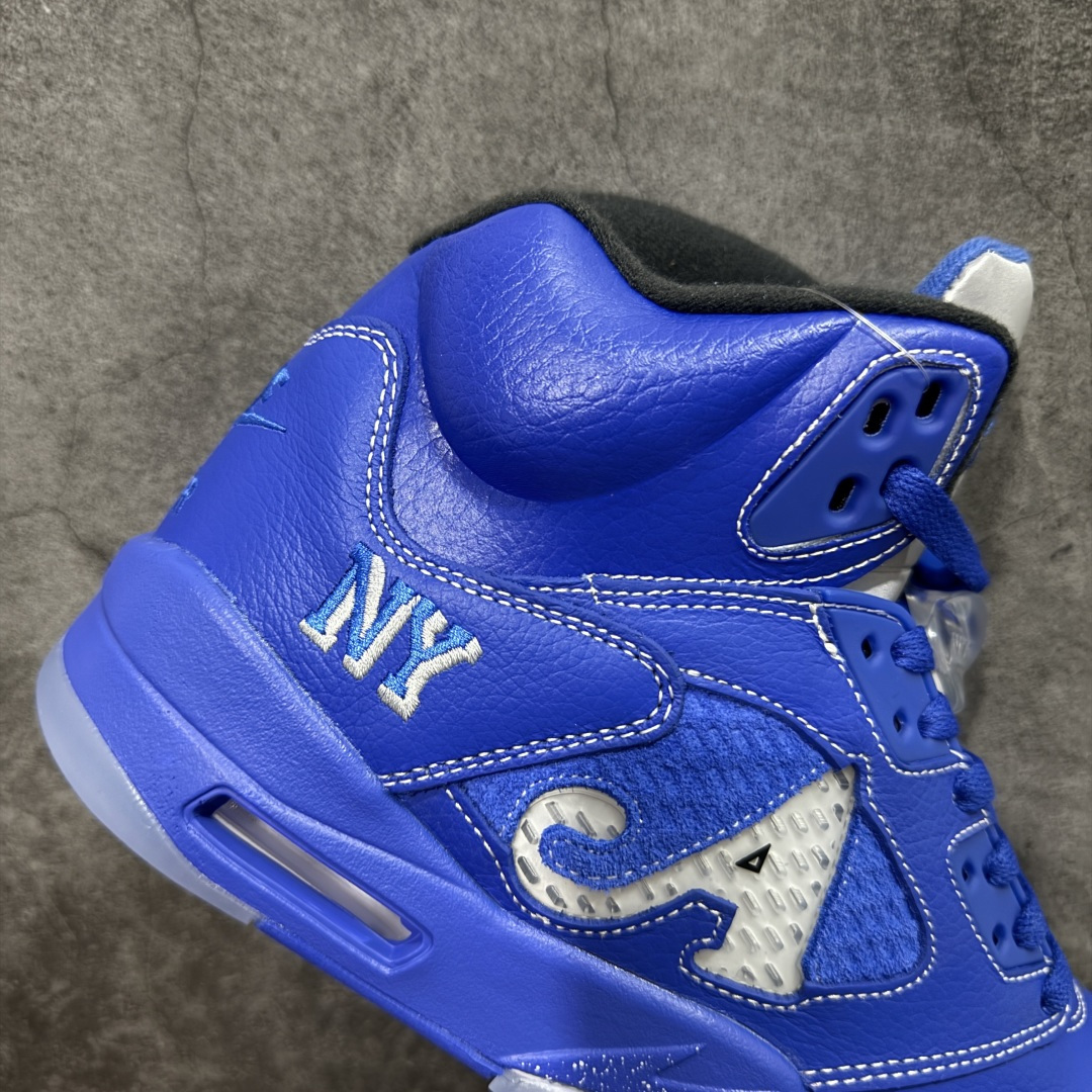 【纯原】Awake NY x Air Jordan 5 Retro AJ5 乔5赛车蓝色 DV4982-
