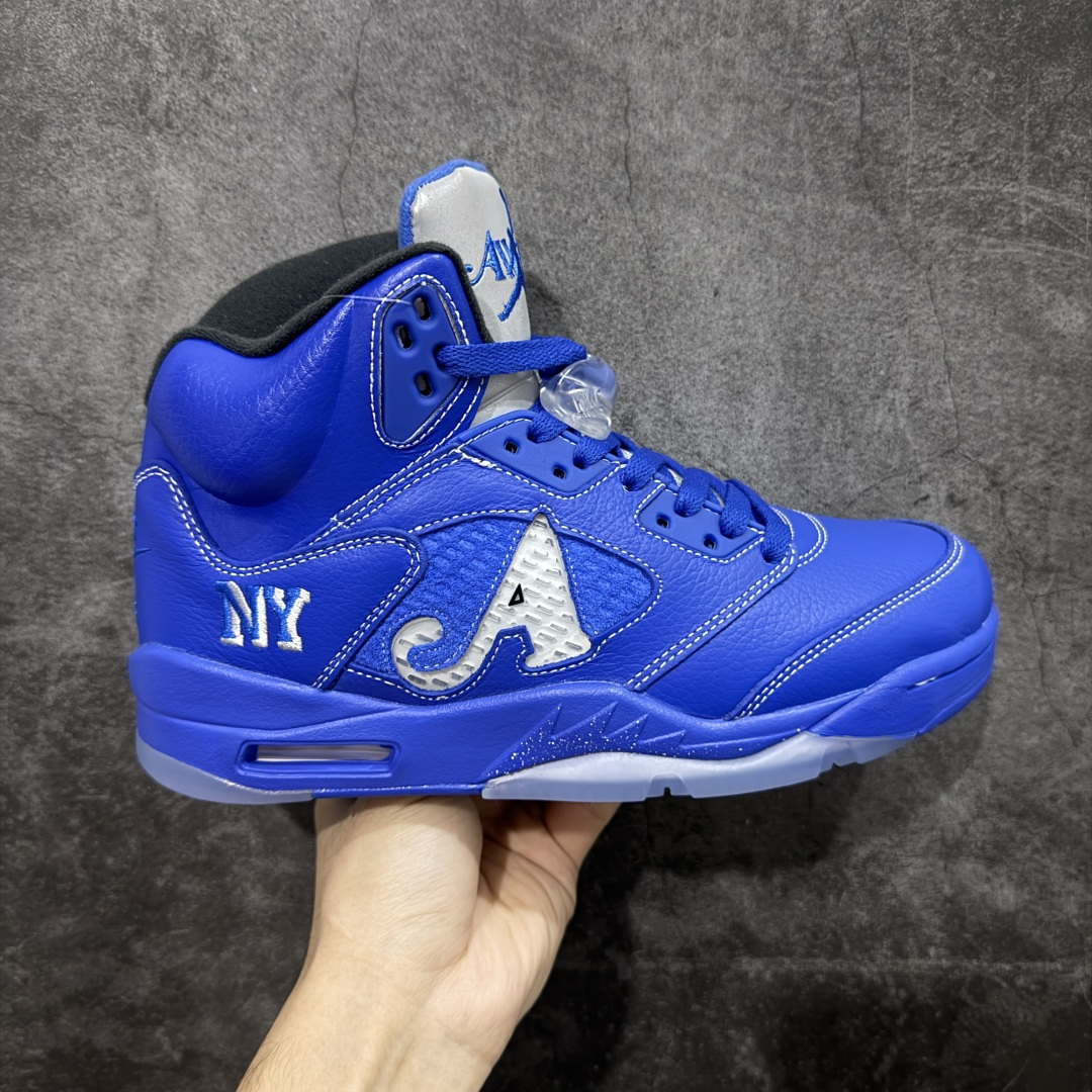 【纯原】Awake NY x Air Jordan 5 Retro AJ5 乔5赛车蓝色 DV4982-