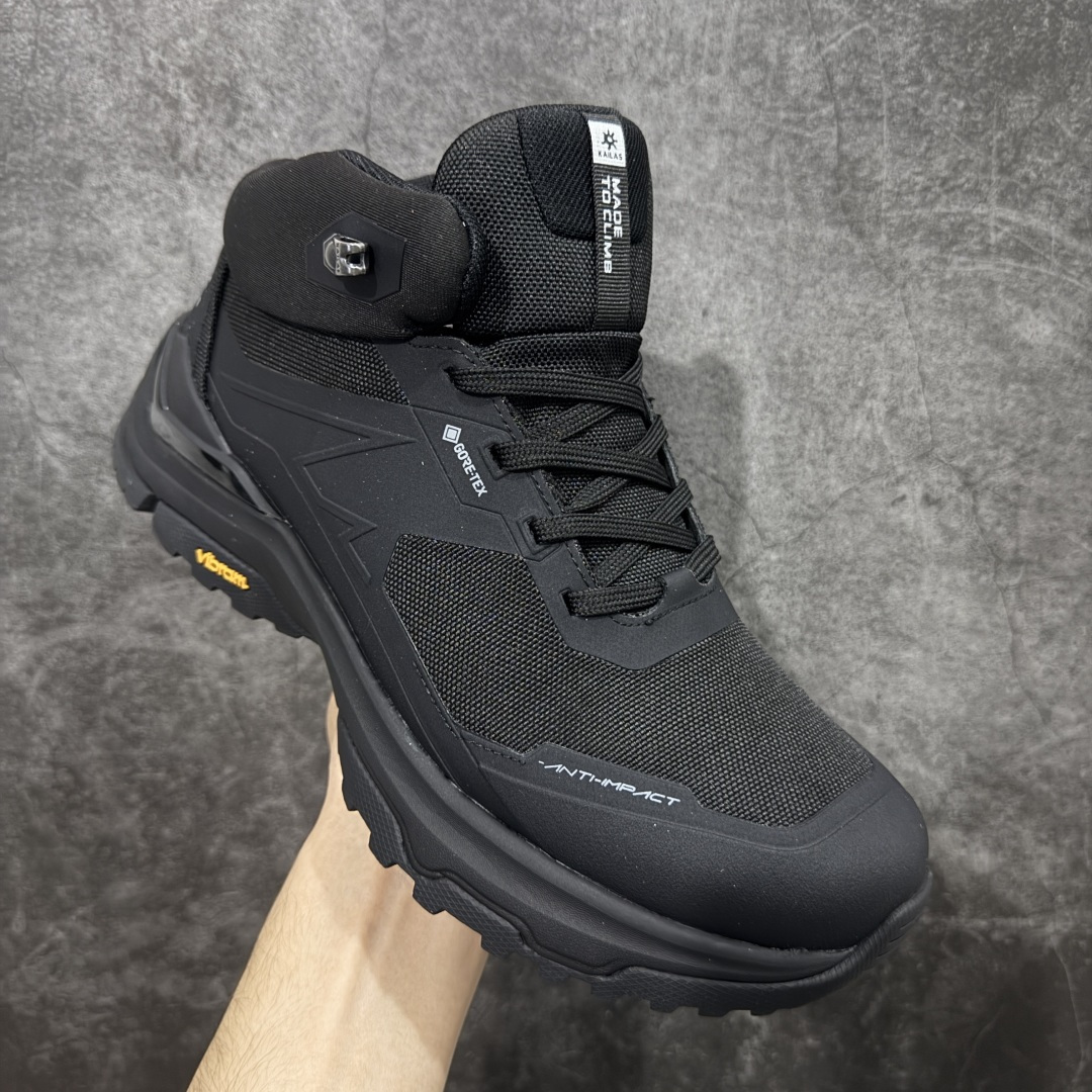 图片[3]-【纯原版】凯乐石KAILAS 界山 GTX MID 时尚舒适简约经典潮流 耐磨防水 高帮 徒步鞋 男款 KAILAS凯乐石品牌是全球三大全系攀登品牌之一，于2003年创立于中国广州，致力于为有攀登梦想的户外运动员及爱好者，研发制造功能性专业装备，满足他们在极限环境下安全舒适的需求，凯乐石专注于科技面料的开发及专业功能设计，产品线覆盖登山、攀岩、徒步、越野跑山、露营、旅行等多项户外运动，通过运动员的测试反馈，不断进化迭代，产品荣获国内外大奖71座，发明专利21个，更突破性的自主研发攀登器械，打造出中国的攀登硬实力 尺码：38 39 40 41 42 43 44 45-选品中心