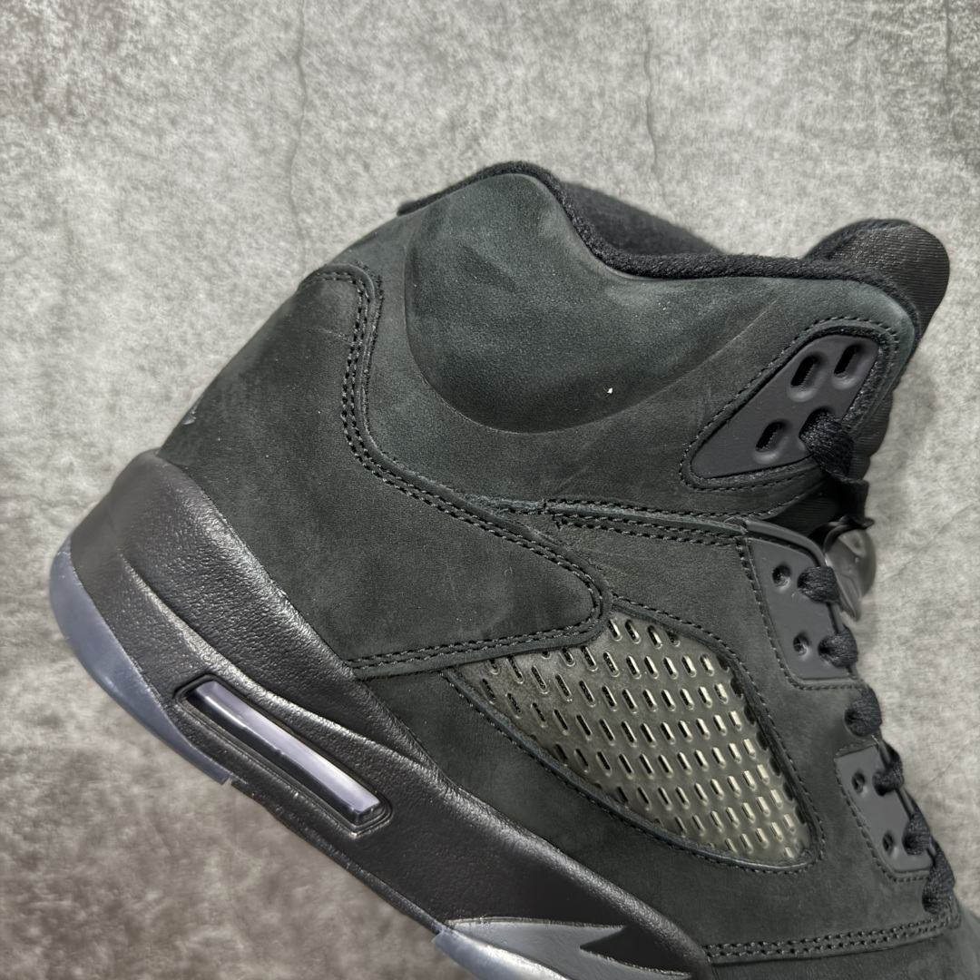 【纯原】Jordan Air Jordan 5 纯黑麂皮 黑猫外贸纯原大厂出品 Air Jordan A