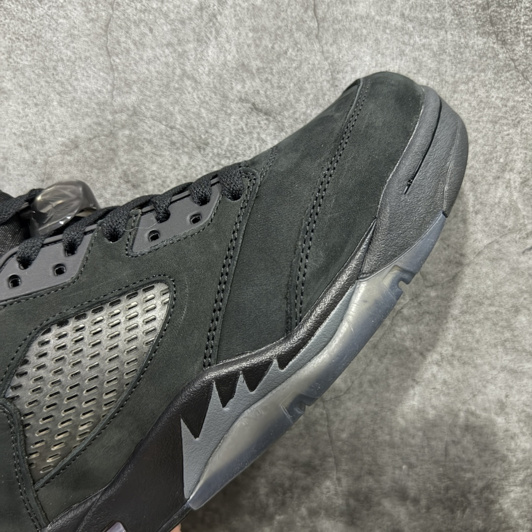 【纯原】Jordan Air Jordan 5 纯黑麂皮 黑猫外贸纯原大厂出品 Air Jordan A