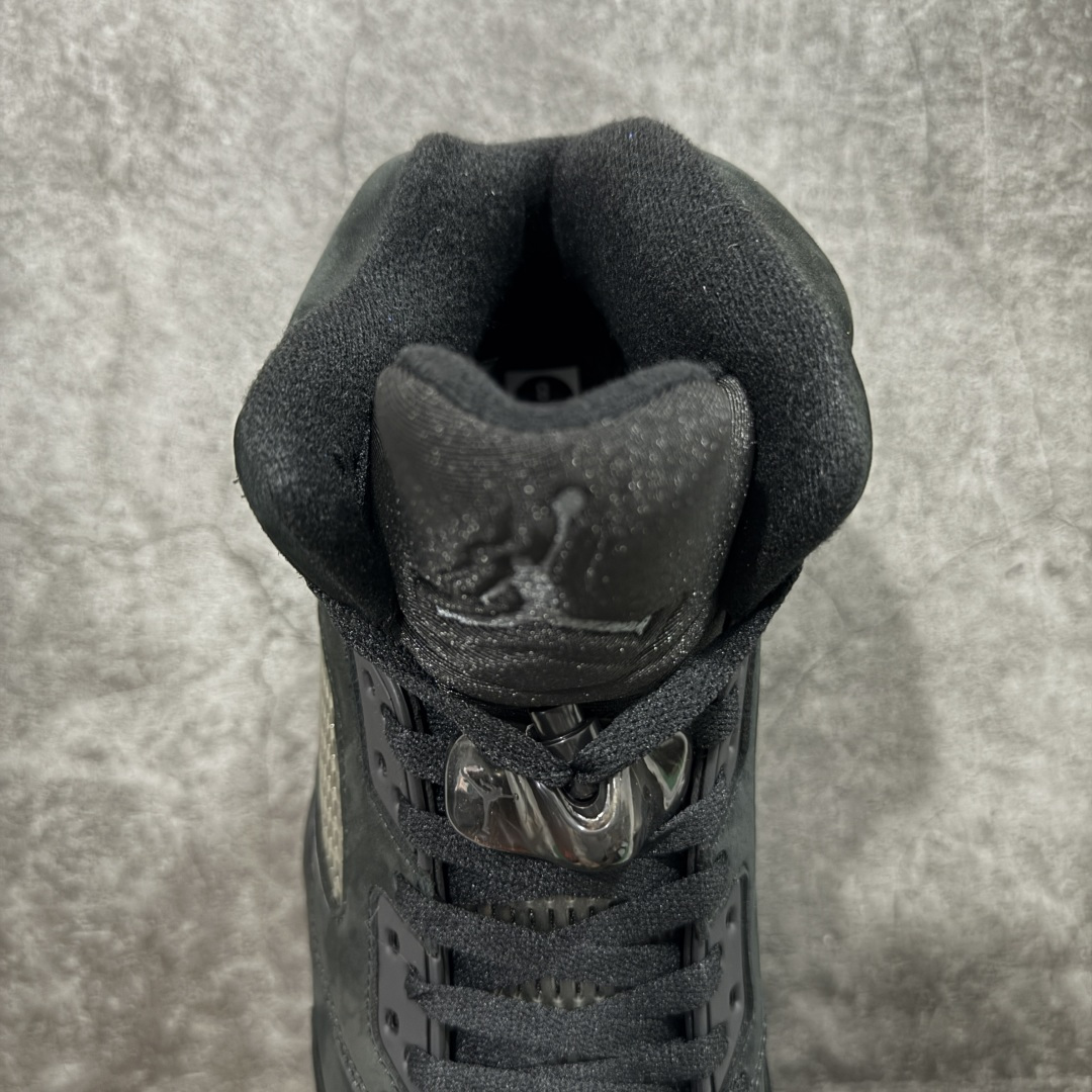 【纯原】Jordan Air Jordan 5 纯黑麂皮 黑猫外贸纯原大厂出品 Air Jordan A