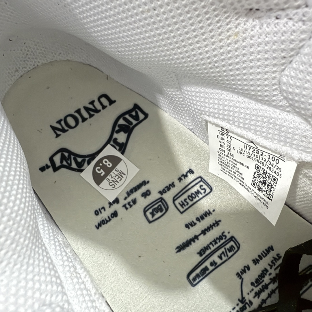 【纯原】Fragment Design x Union x Air Jordan 1 High OG S