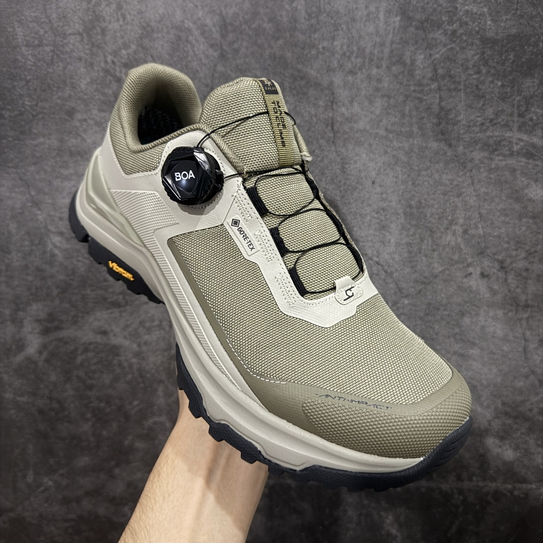 【正确防水版】凯乐石KAILAS 界山GTX 户外运动 防滑耐磨防水 低帮 登山徒步鞋 男款KAILAS