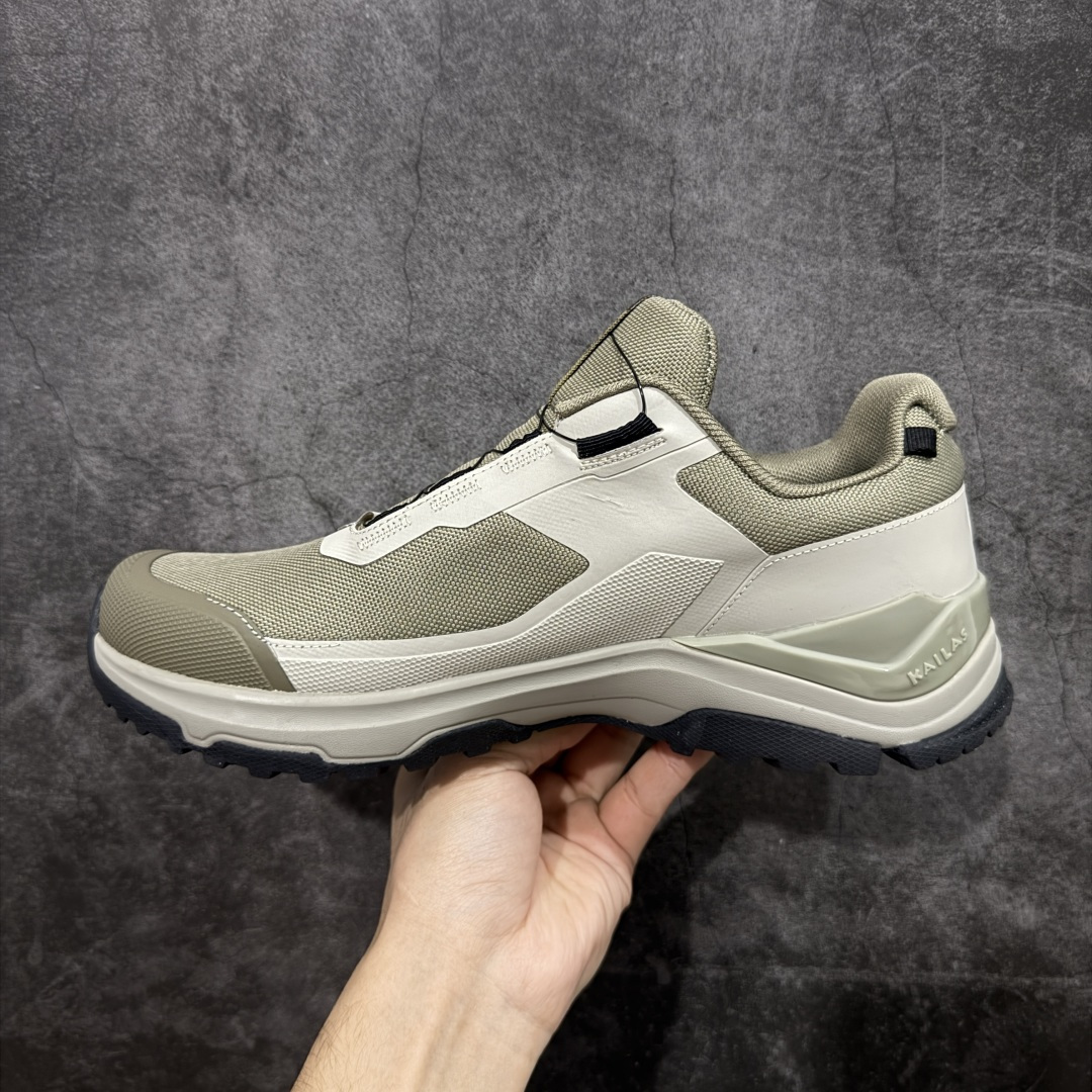 【正确防水版】凯乐石KAILAS 界山GTX 户外运动 防滑耐磨防水 低帮 登山徒步鞋 男款KAILAS