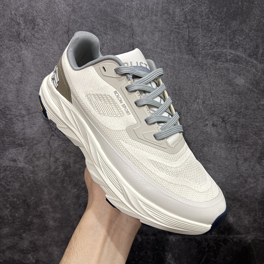 【纯原】 Kolon Sport 可隆 户外功能鞋系列黑色 抓地V底巴斯夫轻盈KRUST越野跑鞋市售唯一