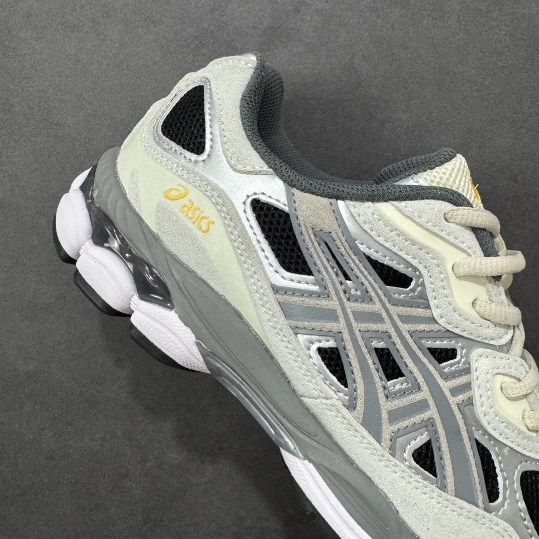 【纯原】ASICS GEL-NYC 亚瑟士 生活休闲鞋透气网眼鞋面 配合部分合成革材质 采用全新AHAR