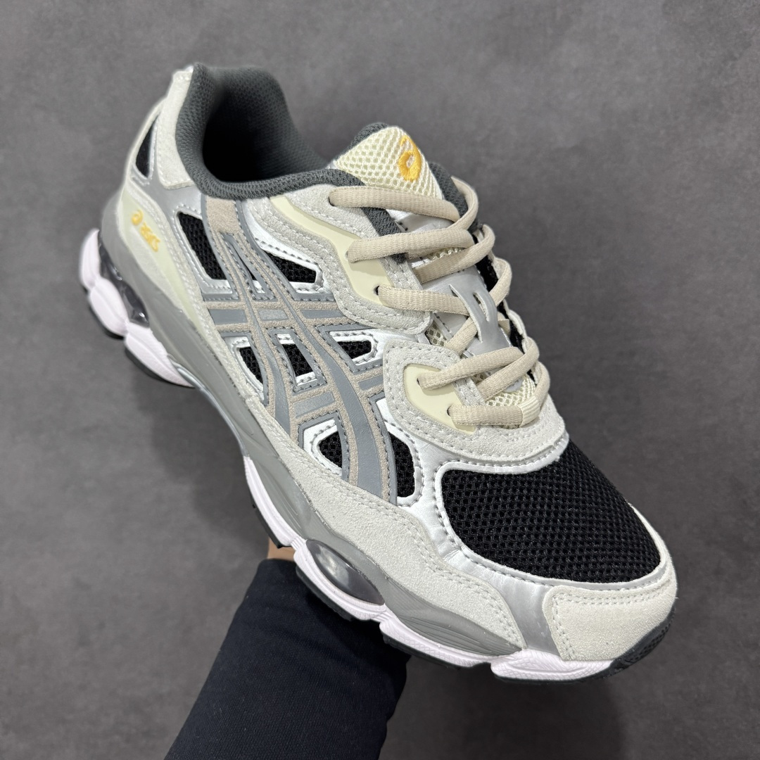 【纯原】ASICS GEL-NYC 亚瑟士 生活休闲鞋透气网眼鞋面 配合部分合成革材质 采用全新AHAR