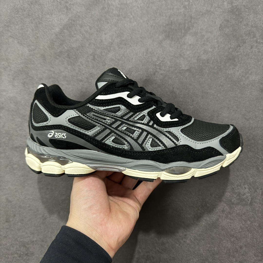 【纯原】ASICS GEL-NYC 亚瑟士 生活休闲鞋透气网眼鞋面 配合部分合成革材质 采用全新AHAR