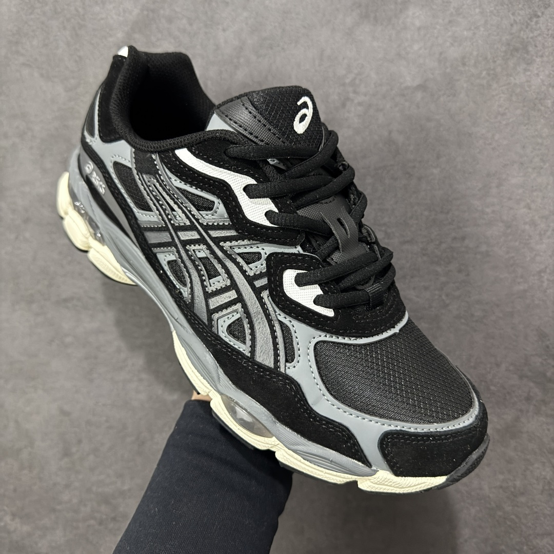 【纯原】ASICS GEL-NYC 亚瑟士 生活休闲鞋透气网眼鞋面 配合部分合成革材质 采用全新AHAR